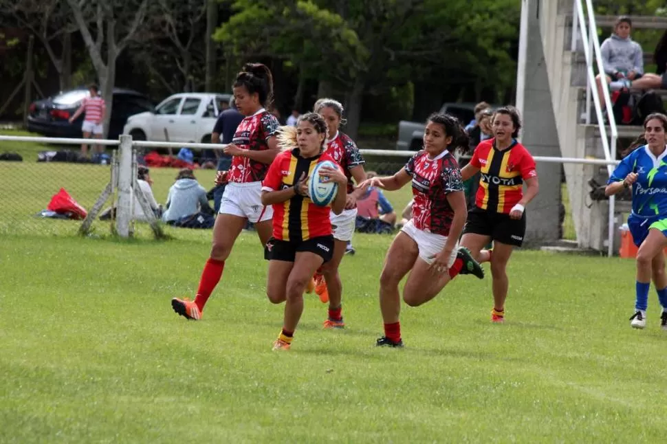 DEBUT. La tucumana Agostina Campos Ruiz se suma a Las Pumas.  