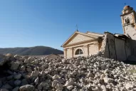 Un terremoto sacudió Italia y dejó 20 heridos