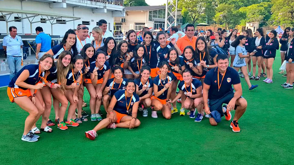 Las Naranjas lograron el bronce en el Argentino de Mayores