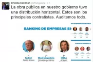 CFK, que vuelve a tribunales, se desligó de Báez