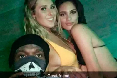 Video: disfraces, mujeres y descontrol en la fiesta de Halloween de Usain Bolt