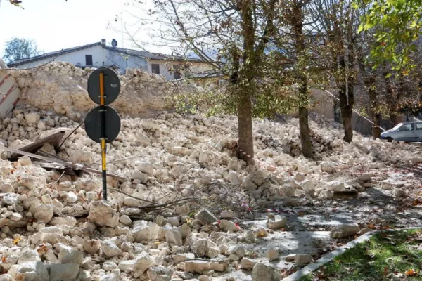 Un nuevo sismo causó destrucción en Italia
