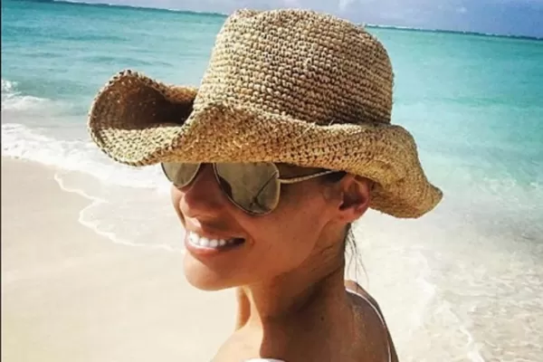 Pampita mostró sus atributos a través de Instagram