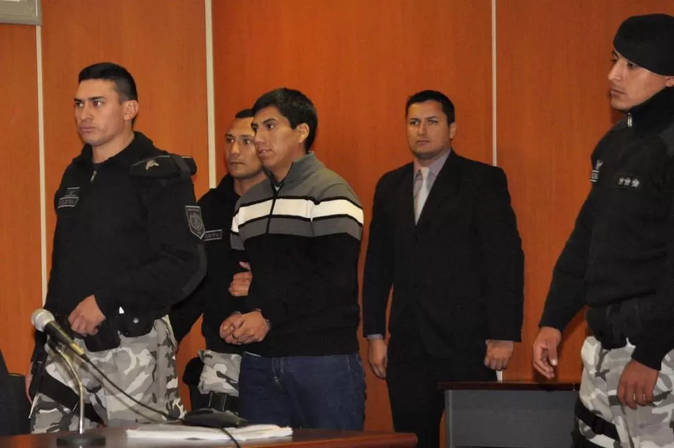 CONDENADO II. El detenido Gustavo Orlando Lasi. fotos / Marcelo Miller (archivo)