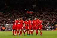 Liverpool aplastó a Watford de Pereyra