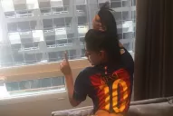 ¡Lo hizo de nuevo! Miss BumBum le dedicó infartantes fotos a Lionel Messi