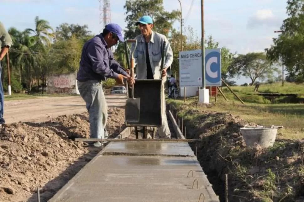 MÁS DE $ 1.000 MILLONES. El plan nacional de obras Más Cerca fue ejecutado desde 2013 en Tucumán. la gaceta / archivo