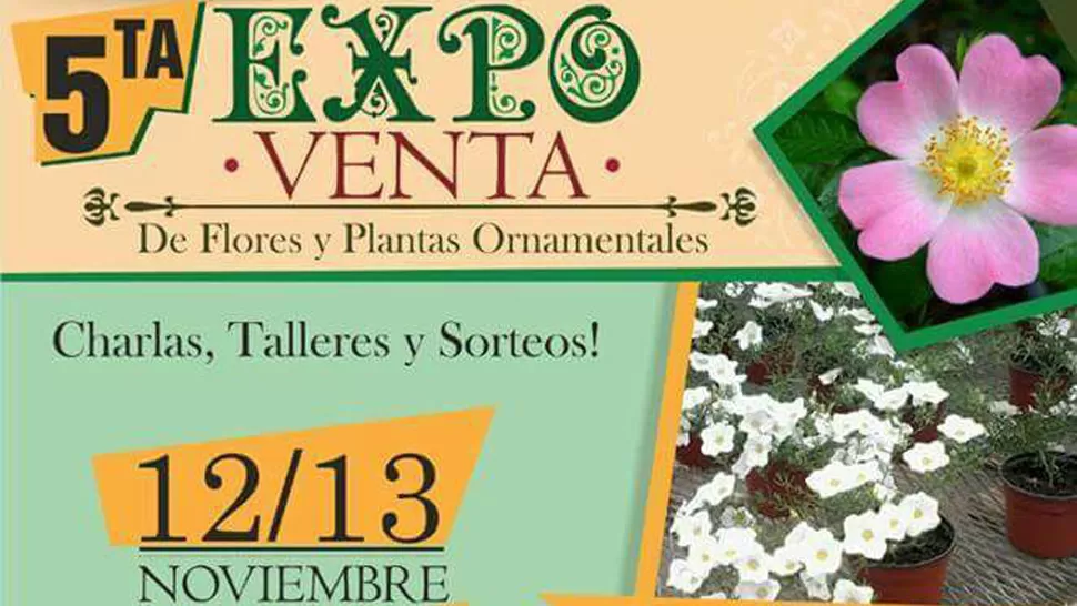 Se viene la Quinta Expo-Venta de flores y plantas ornamentales