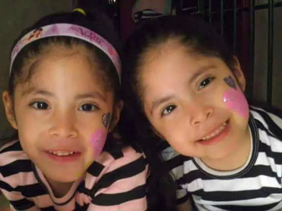 LAS VÍCTIMAS. Priscila y Estefanía Miranda tenían siete años de edad. la gaceta / foto de antonio ferroni