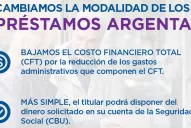 El préstamo Argenta será en efectivo y se depositará en la cuenta sueldo del jubilado