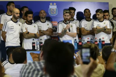 Messi: recibimos muchas acusaciones, mucha falta de respeto; no hablamos más