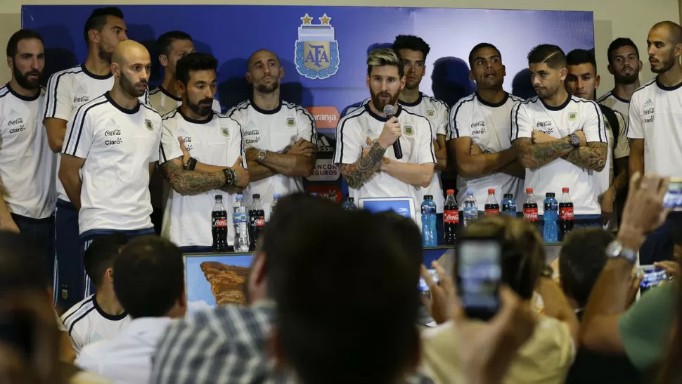 Messi: recibimos muchas acusaciones, mucha falta de respeto; no hablamos más