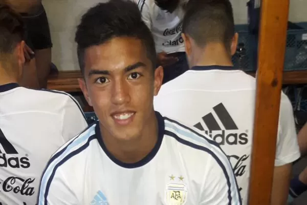 El sueño de Tomás Cuello: ojalá esto no se termine más, dijo el juvenil de Atlético en la Sub 17