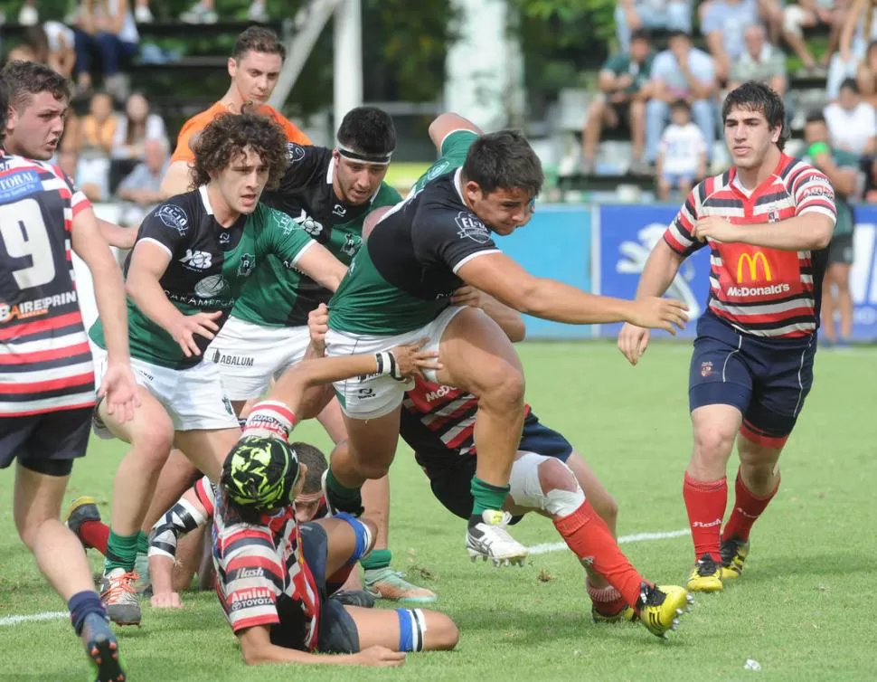 NO PUDO SER. Tucumán Rugby quería una final contra Universitario. la gaceta / foto de hector peralta