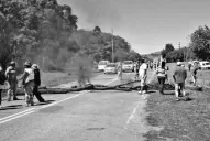Cortaron la ruta a El Cadillal por un abuso