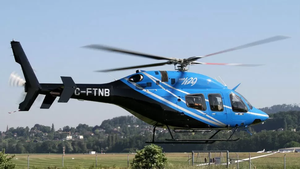 Bell 429. El Gobierno quiere adquirir el helicóptero en 15 días