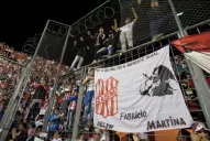 El hincha de San Martín trasmite por WhatsApp