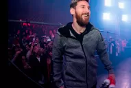 Llegaron mis nuevos botines, dijo Messi