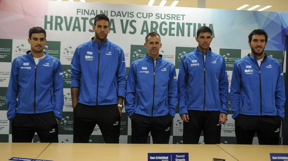 Delbonis abrirá la serie final de la Copa Davis ante Croacia