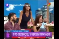 El bebé de Brancatelli se duerme escuchando discursos de Cristina Kirchner