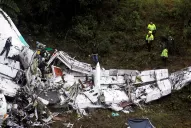 Video: así quedó el avión de Chapecoense