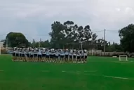 Video: antes de la práctica, Atlético hizo un minuto de silencio por las víctimas de Chapecoense