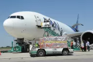 Hubo exportación récord de arándanos desde el aeropuerto provincial