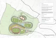 El diseño prevé desde un helipuerto hasta camas para atletas excepcionalmente altos