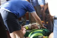 Suspendieron el partido entre Deportivo Aguilares y Atlético por una agresión al arquero decano