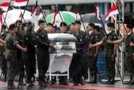 La despedida fue multitudinaria para las víctimas de Chapecoense