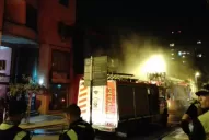 Un incendio generó temor en la calle Córdoba al 800