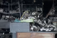 Video: así quedó el local que se incendió en Córdoba al 800