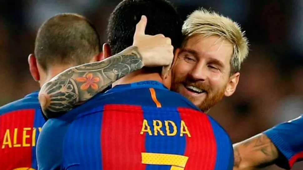 Barcelona goleó pero Messi no pudo superar a Ronaldo
