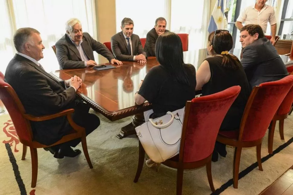 LEGISLATURA. Piumato se reunió con Jaldo para debatir varios temas.  prensa legislatura
