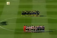 Boca, River y un emotivo minuto de silencio