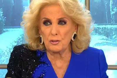 ¡Otra vez! Mirtha Legrand volvió a sorprender con sus preguntas a una actiz golpeada