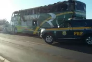 Creen que el chofer del micro que volcó en Brasil se quedó dormido