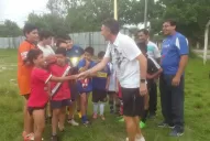 San Martín y un gran gesto solidario