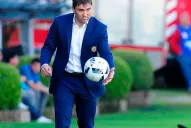 Tras la derrota con River, Coudet se fue de Rosario Central