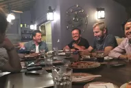 Borraron el sushi en la foto del encuentro entre Massa y funcionarios del Gobierno