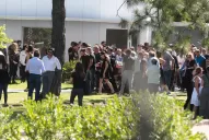 Las fotos del sepelio de Santiago Vázquez