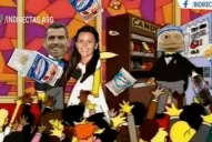 Tevez se casó y no faltaron los memes