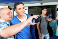 Correa y Kranevitter llegaron a Tucumán para pasar las fiestas