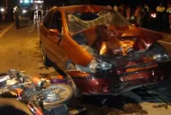 Domingo trágico: cinco personas murieron en distintos accidentes de tránsito