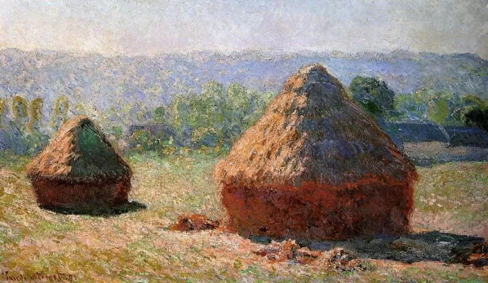 “MEULE”. La obra de Claude Monet fue la más cara vendida este año.  