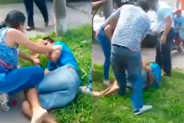 Robó un celular, los vecinos le dieron una brutal paliza, lo devolvió y luego quedó en libertad