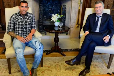 Macri: Tevez puede mejorar la relación entre Argentina y China