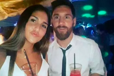 Messi aprovecha sus vacaciones de fiesta en Rosario