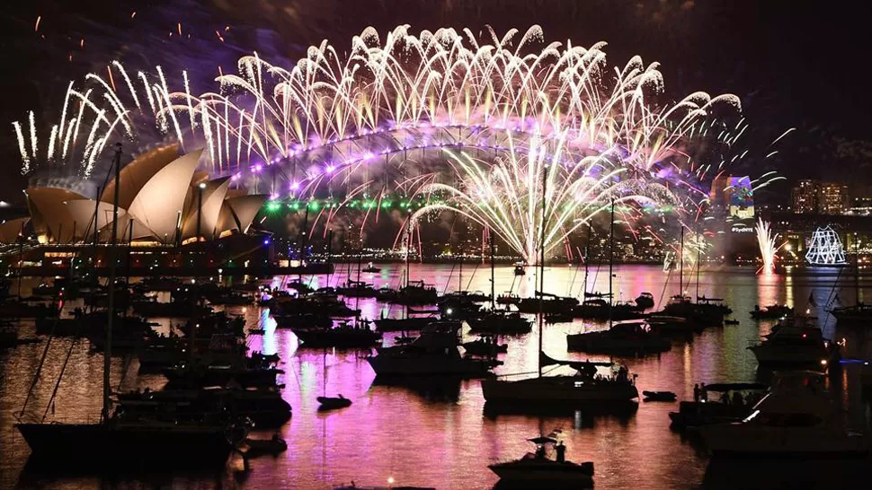 SYDNEY. Australia se vuelve el centro de atención, año a año, por sus festejos. FOTO TOMADA DE LANACION.COM.AR
