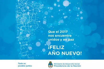 Las Malvinas no figuran en el mapa de salutación que difundió Desarrollo Social